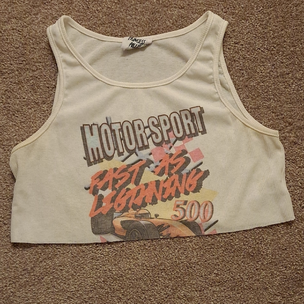 Princess Polly Graphic Crop Top